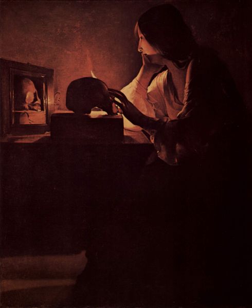 Georges de La Tour Bubende Maria Magdalena